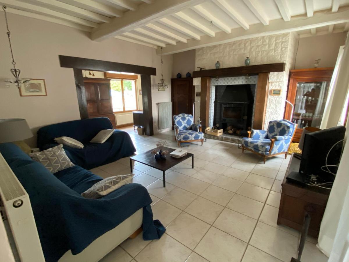 Maison 6 Personnes Avec Piscine Privee Saulchoy Bagian luar foto